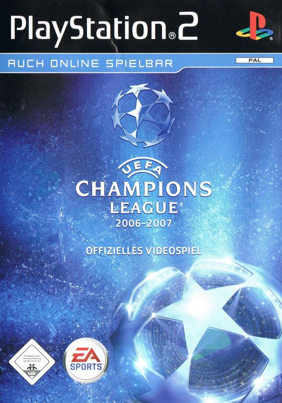 UEFA Champions League 2001/2002 box art for Playstation 2